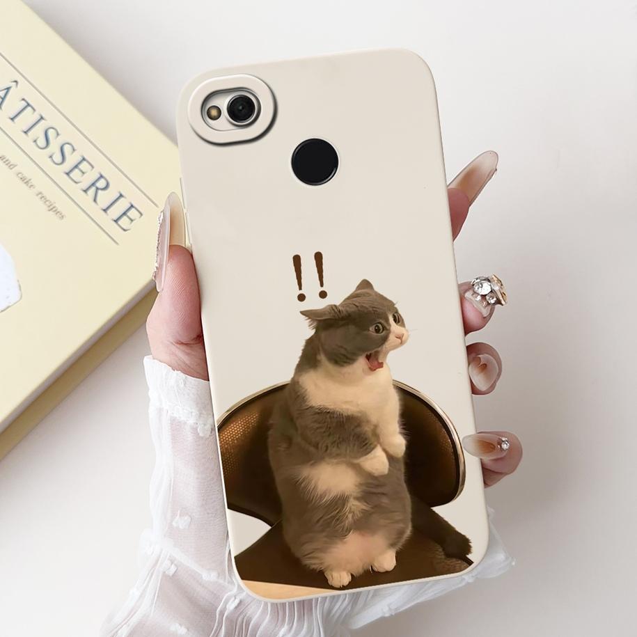 For Xiaomi Redmi 4X Case Cute Cartoon Rabbit Crown Cat Soft Silicone Lens Protective Cover For Xiaomi Redmi 4A 5A Redmi4X Shells