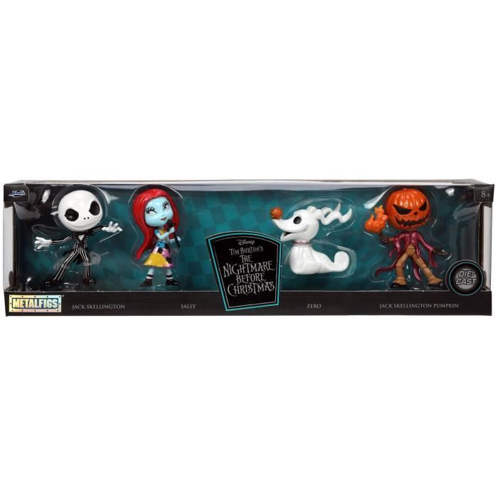 Figurines - metalfigs - halloween town - jack skellington - sally - zéro