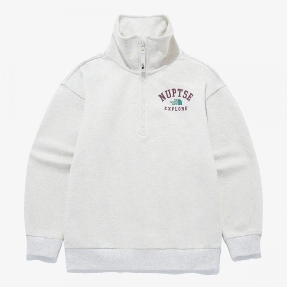 

North Face Kids High Mountain Zip Up Sweatshirt Dyned Nm5mq56s OATMEAL/100