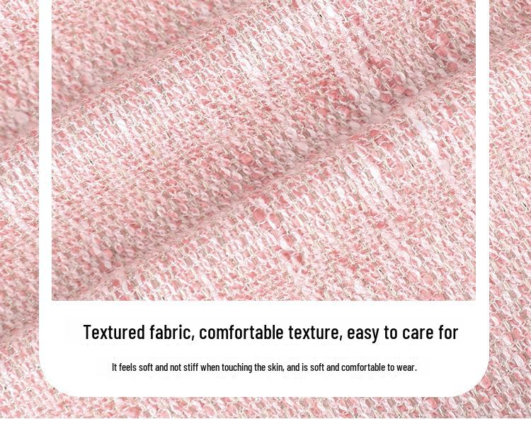 Eleganter Damenanzug Rosa Rock & Strickjacke: Herbst/Winter Berufskleidung