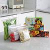 20 Stück Vakuum-Aufbewahrungsbeutel mit Absaugvorrichtung Küchenorganizer Vakuumversiegelungsbeutel Platzsparende Beutel für Kühlschrankverpackung Aufbewahrung
