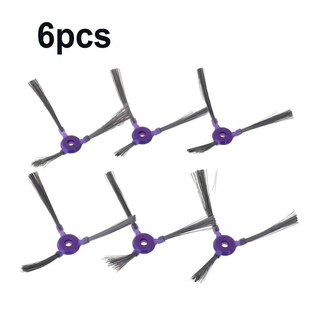 6 Pcs Side Brushes Vacuum Cleaner Brushes For Samsung Powerbot-E VR05R5050WK Replacement Or Spare Parts