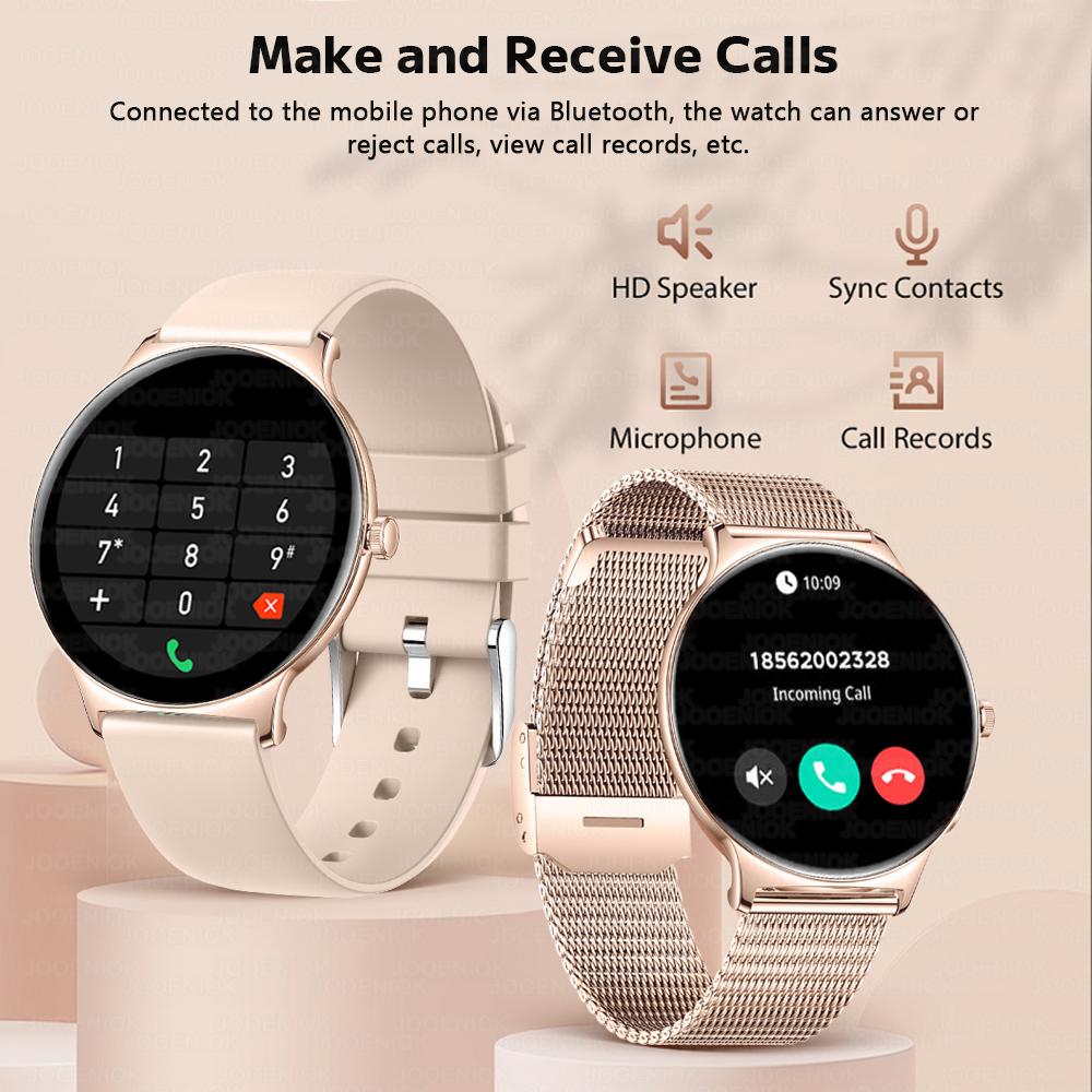 New Health Monitoring SmartWatch 100+Sports Modes Scientific Sleep Heart Rate 1.43-inch HD Large Screen Smart Watch Women