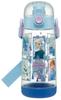 Water Bottle 500ml Disney Frozen 23 Plastic for Kids Girls PDDR5 One-Push