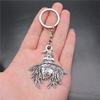 Christmas Day Holiday Festive Keychain for Men New Arrival Casual Graduation Gift Vintage Wallet Accessory