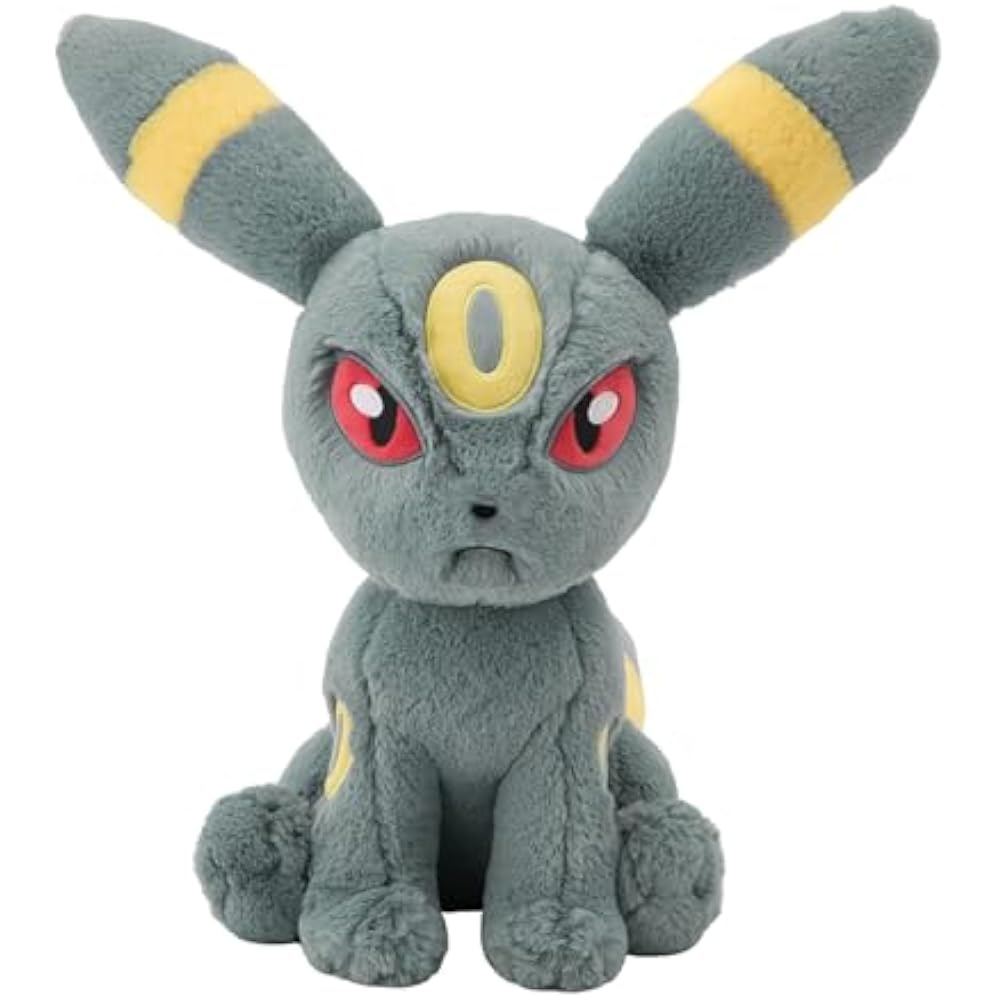 Pokemon Center Original Fluffy Hug Plush Toy Blackie