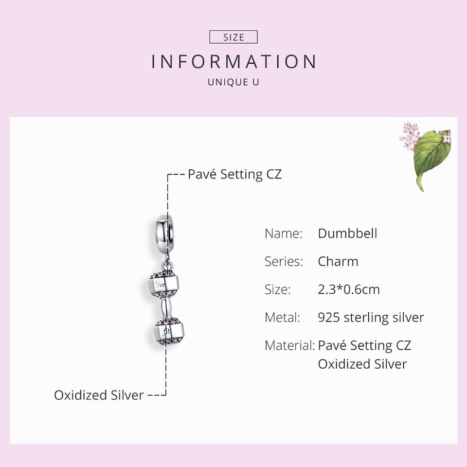 BAMOER Genuine 925 Sterling Silver Pendant Charm for Women Original 925 Snake Bracelet Necklace