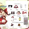 Original Goddess Cosplay Costume For Genshin Impact Sweet And Fresh Style