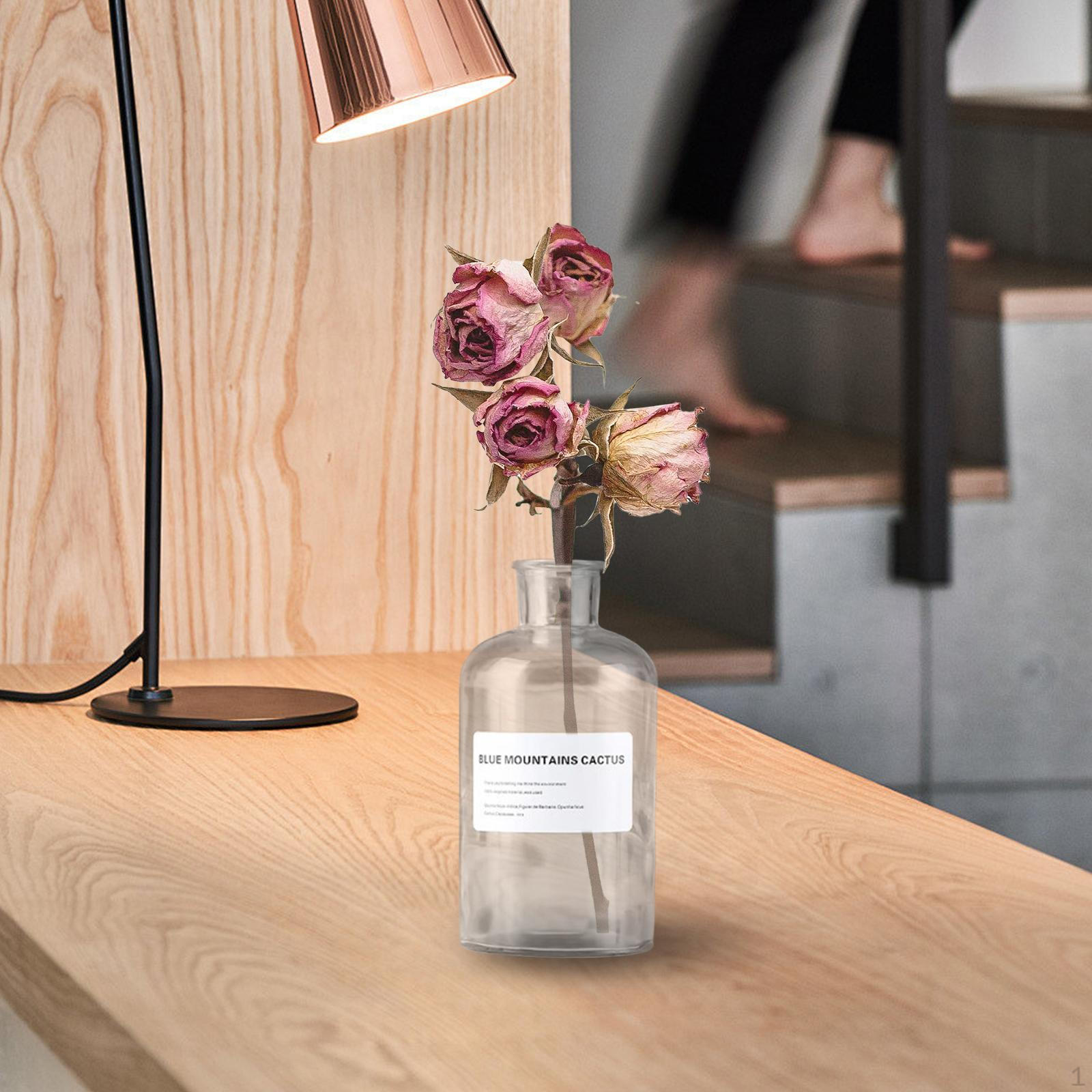 

Современная стеклянная ваза для гидропонной зелени - стильный акцент для дома