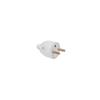 Male Plug - DEBFLEX - 713100 - 2P+E - 16 A - White