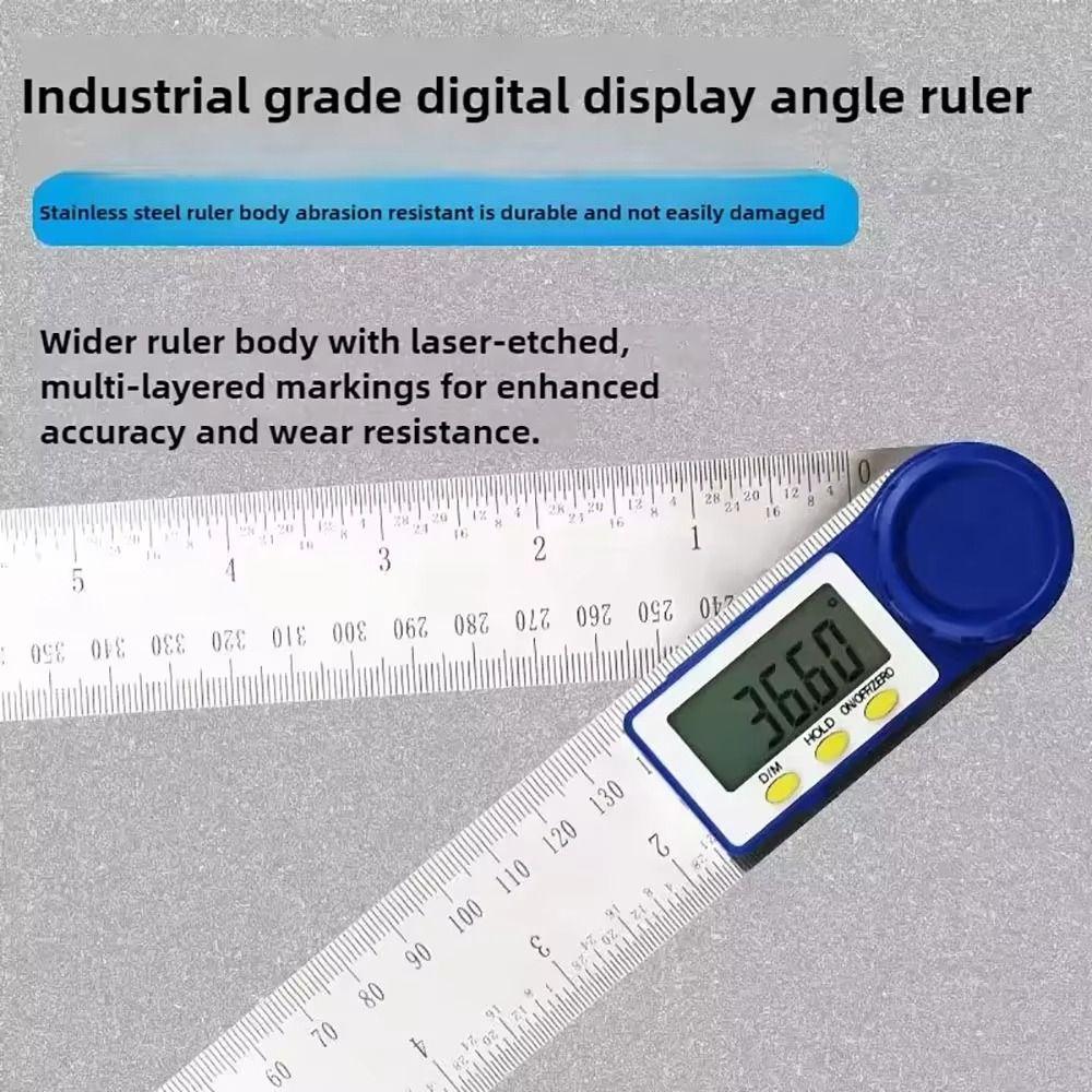 Electronic Digital Goniometer 0-200mm Angle Finder Measuring Device Measuring Tools  Home Use
