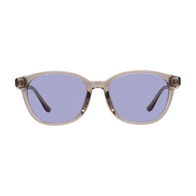 Zoff SUNCUTGlasses/UV100%CUT Wellington-Style Sunglasses (Gray (Clear) ZA181G06_11A2) | Lightweight Material, Colored Lenses, UV Protection, Unisex, S