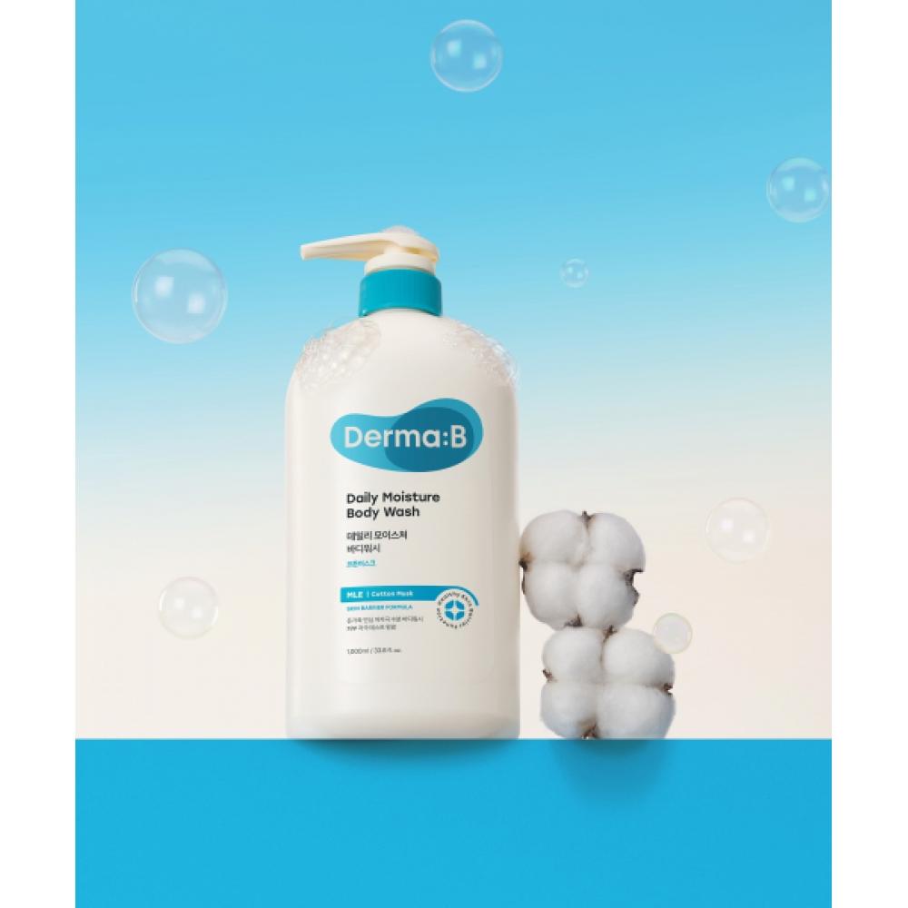 Dermab Daily Moisture Body Wash Cotton Musk 1000ml NONE