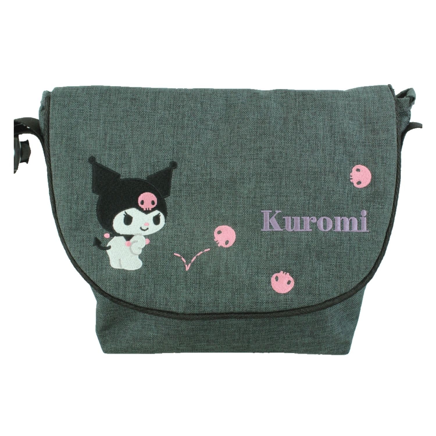 Yasuda Tsusho Персонажи Sanrio Мини-сумка-мессенджер Kuromi Ш30xВ20xГ10см KU Сумка-мессенджер 27 Прибл.