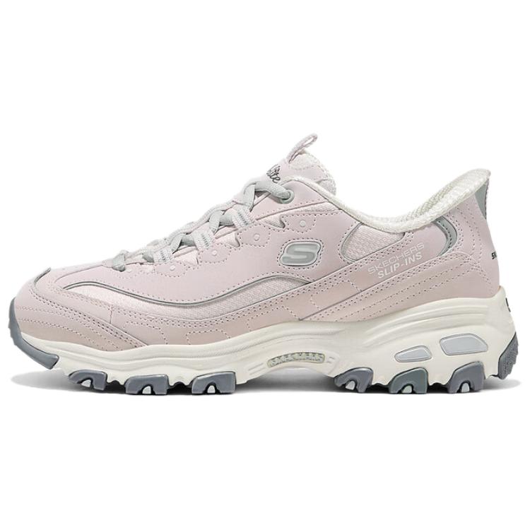 Skechers Dlites Women Light Pink Low Top Dad Shoes 150721-LAV 36