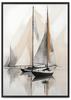 Poster Sailboat Dinghy In a Frame
