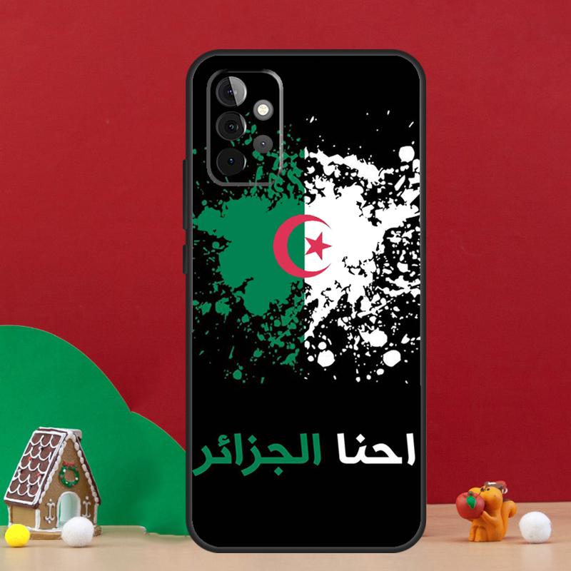 Flag Of Algeria Case For Samsung Galaxy A36 A56 A06 A13 A53 A32 A12 A22 A52 A35 A17 A16 A55 A15 A54 A34 A14