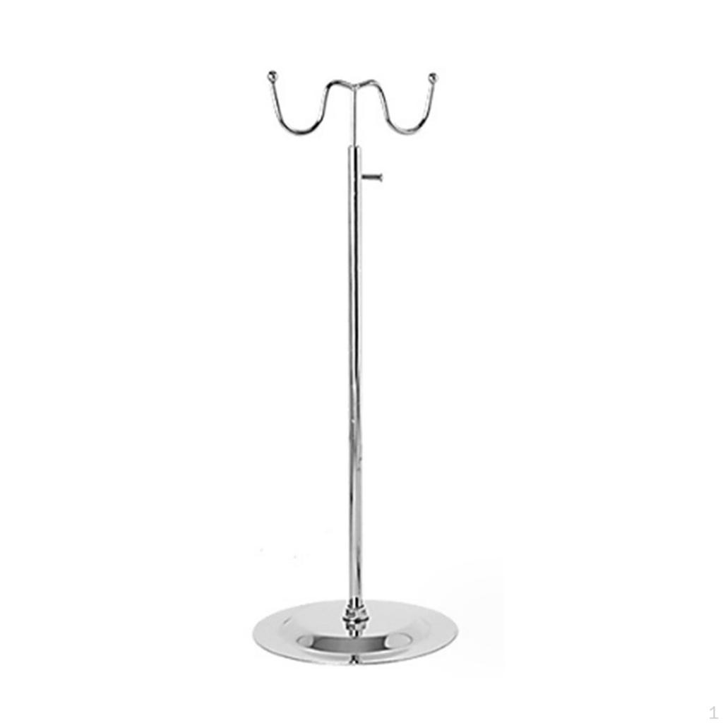 Soporte de Exhibición Estante Colgante Ajustable para Bolsos con Soporte Estable Organizador de Carteras para