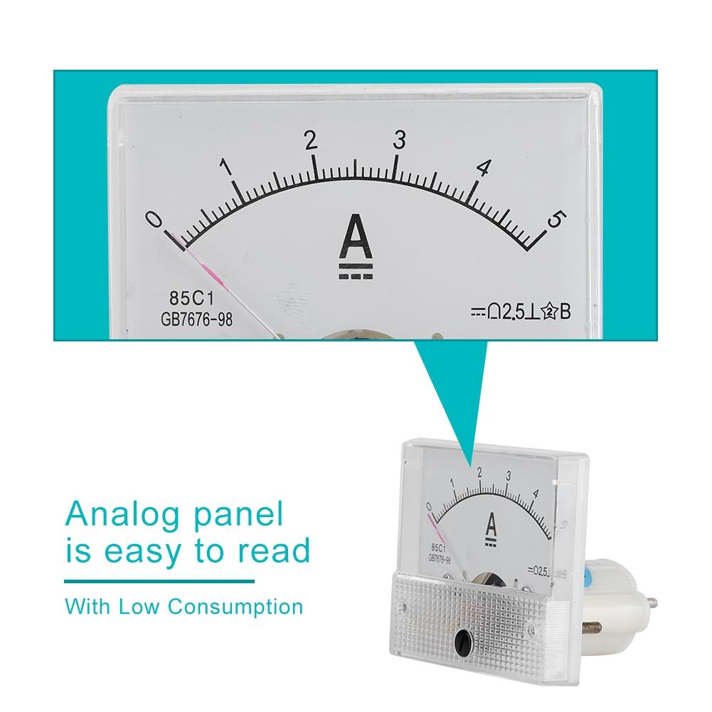 DC Analog 85C1 Current Voltmeter Voltage 2.5 Accuracy Voltage Analog Voltmeter Panel