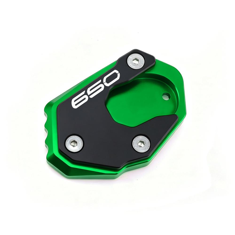 For Kawasaki Z650 Z800 1000SX Ninja 650 2017-2026 CNC Kickstand Enlarger Support Motorcycle Accessories Z 800 1000 Sx Ninja650