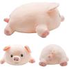 Soft Fat Pig Plush Pillow Stuffed Animal Toy Kawaii Anime Piggy Plushie Hugging Pillow, Cute Plush Doll Toy For Kids Boys Girls Birthday Valentine