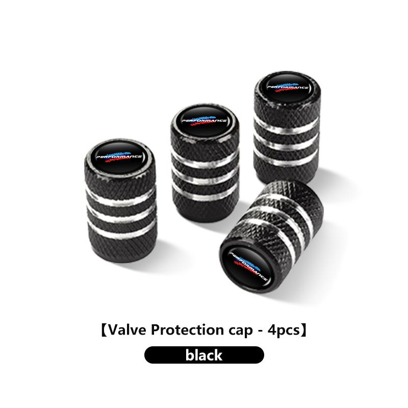 For BMW 4Pcs Car Wheel Air Valve Dust Cap Tire Valve Stem Cover Auto Accessories E90 E60 E46 E39 F30 F10 E87 X3 X4 X5 X1 G30 G20