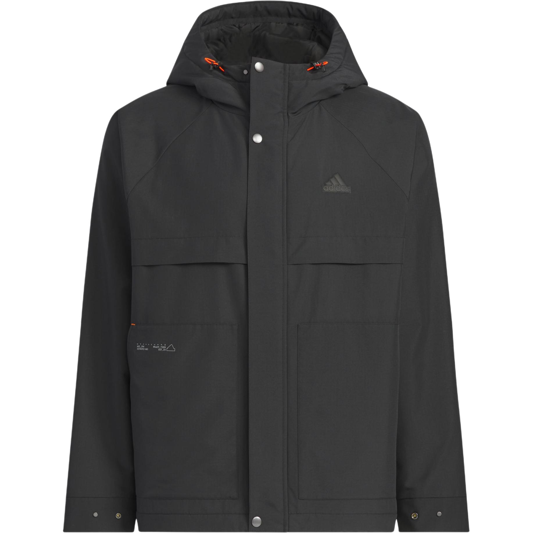 

adidas TH Warm Series Windproof Hooded Jacket Black JI8680 XL