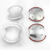 Compatible for Honda Civic 2006 2007 2008 2009 2010 2011 Exterior Door Handle Cover and Door Bowl Covers Scratch Protector Decor (Chrome Color)