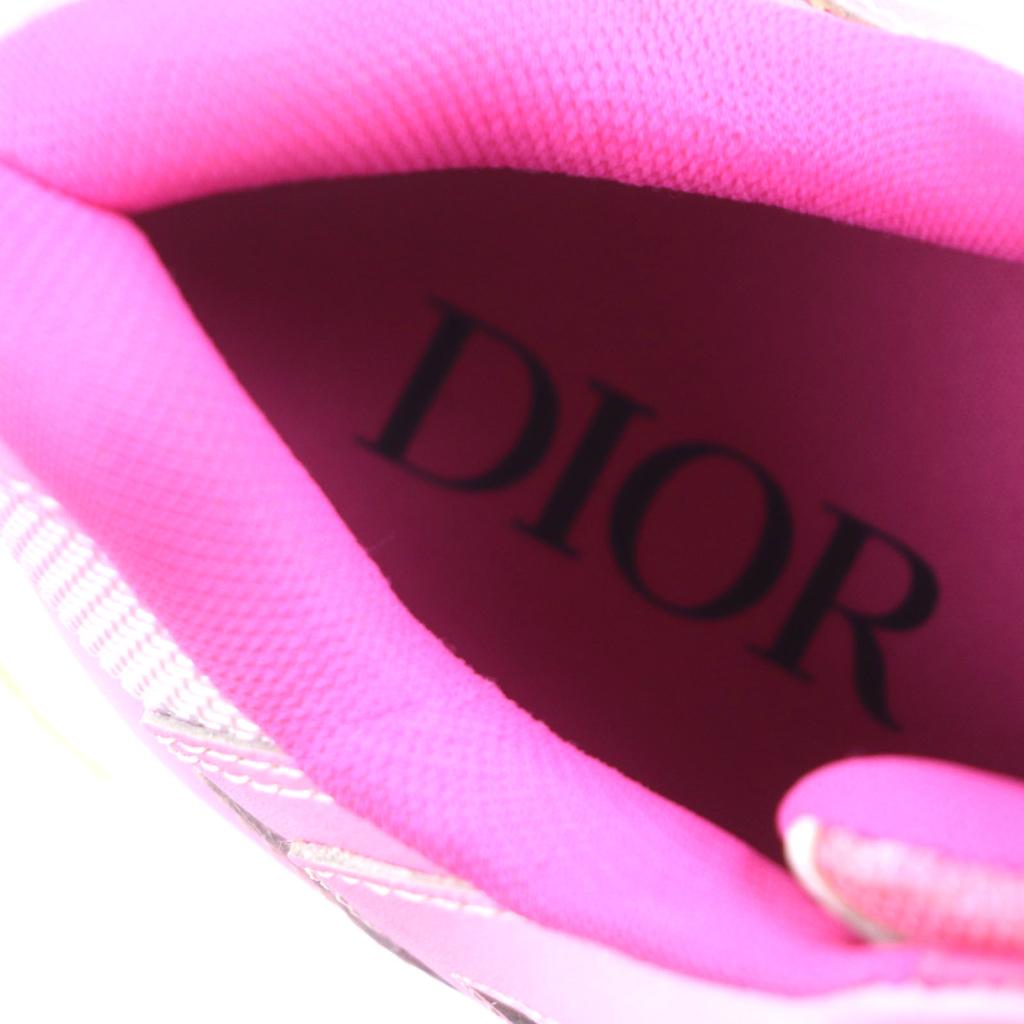 Pristine DIOR sneakers SNEAKERS pink leather mens 41 3SN260YUR Used