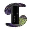 Hybrid-Nagellack mit Glitzer Cyber Violett #825 Semilac 7 ml