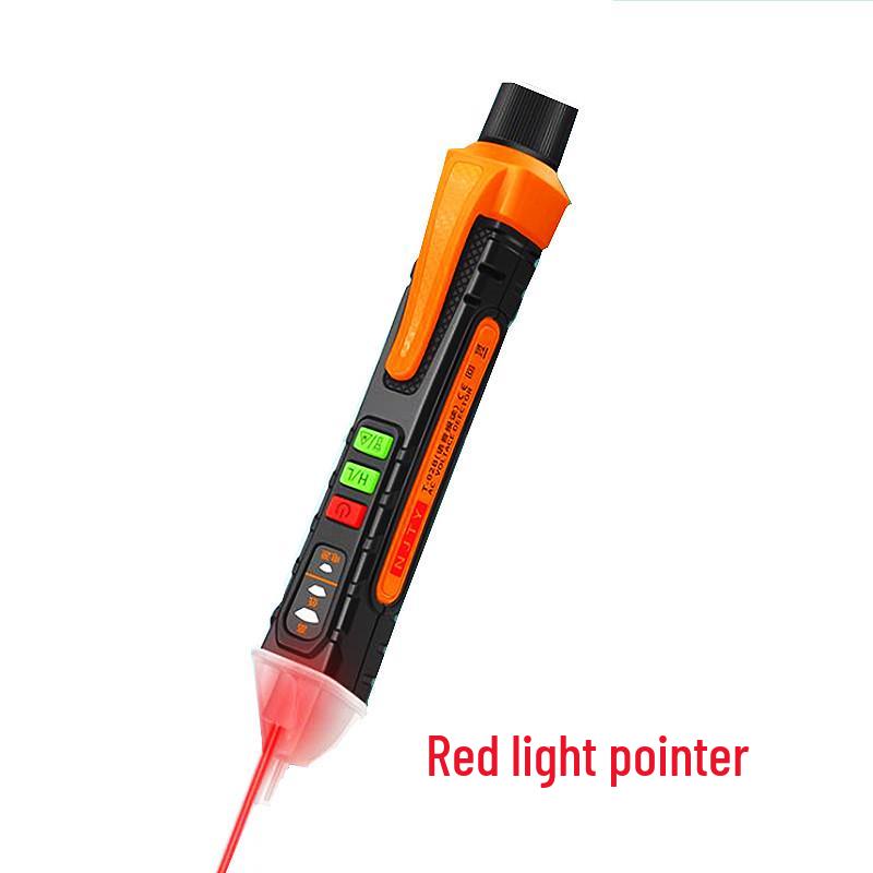 Non-contact Electric Test Pen T02AB: Sound & Light Induction, Voice Readout, Live/Neutral Wire Detection, Circuit Repair.