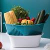 Plastic Fruit & Vegetable Washing & Draining Basket