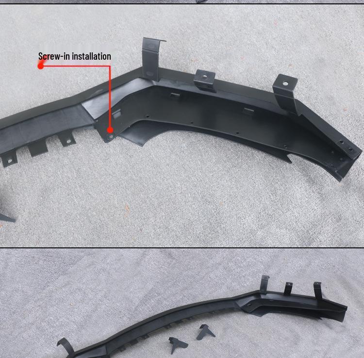 15-17 Ford Mustang RTR Front Lip Spoiler Kit - Small Body Kit Chin Shovel for Front Bumper