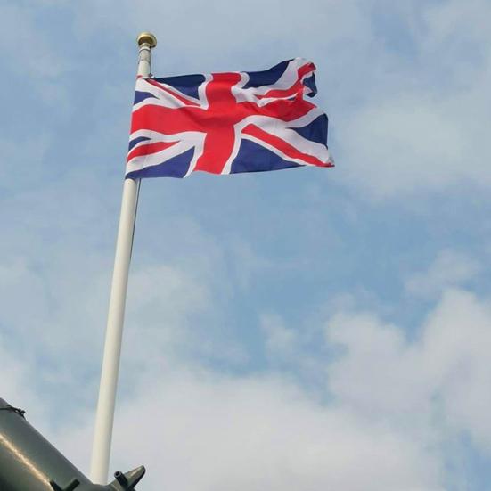 UK Flagge 3x5FT das Vereinigte Königreich Britische Nationalflaggen Langlebige Lebendige Farbe für Patriotische Außen- Innen-Dekoration