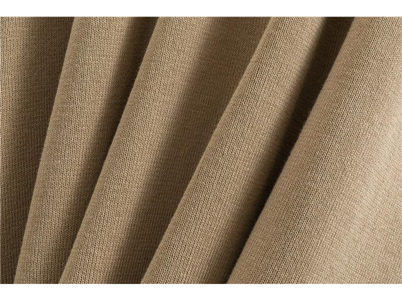 French Knitted A-line Dress & Matching Coat - Women's Slimming Autumn/Winter Woolen Base Layer