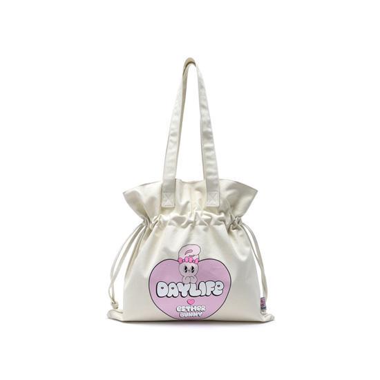 

DAY LIFE ESTHER BUNNY Big Heart Lucky Eco Bag 1шт чорний