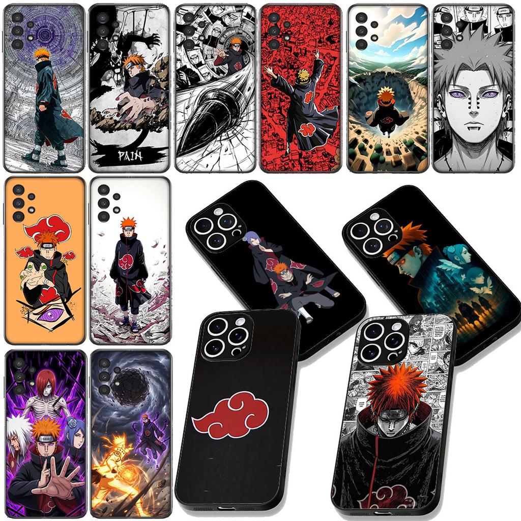 Poster Pain Akatsuki Narutos Phone Cover for Samsung Galaxy S22 S21 S20 FE Ultra Plus A35 A36 A37 A33 A34 A04 A71 Coque Case