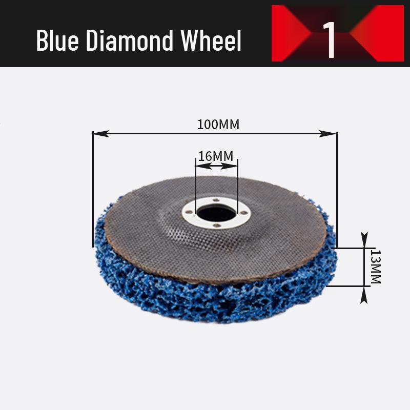 Mansha Rui Black King Kong Grinding Disc for Metal, Rust & Paint Removal, Blue Orchid Purple