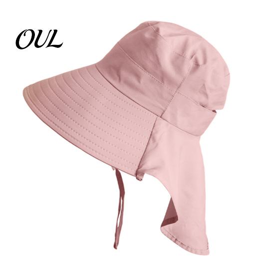 Full Coverage Sun Protection Hat Women with Neck Flap, Wide Brim Packable for Beach Hat, UV Travel Hiking Commuting Foldable