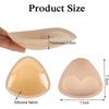 Bikini Set Push Up Polstrované Plavky Dámské Plavky 3D Silikonové Zesílené Prodyšné Houbové Podprsenkové Vložky Prsní Vložky Krytky Bradavek