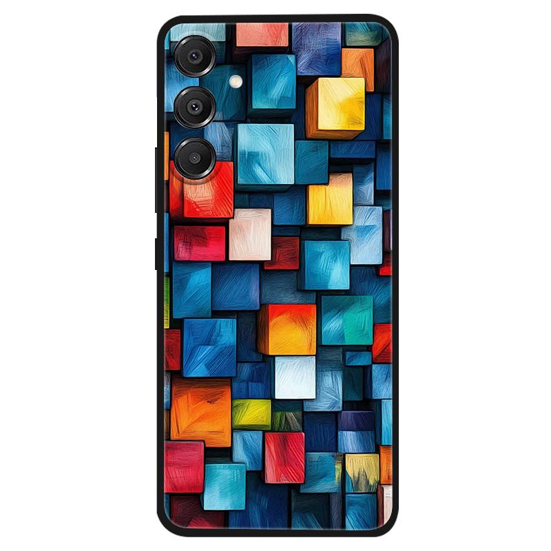 For Samsung A56 Case Silicone Luxury Space Soft Bumper for Samsung Galaxy A36 A26 A56 A16 4G 5G Phone Cover TPU Funda Fashion