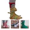 Entzückende Krokodil-Socken im Tierstil, perfekt für lustige Wintergeschenke