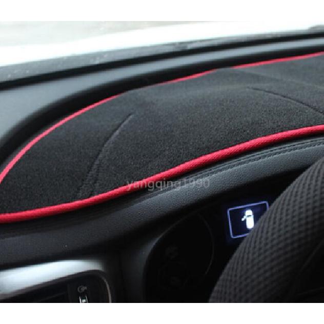 Inner Dashboard Dash Mat DashMat Sun Cover Pad Red For 2016 - 2017 Kia Sorento