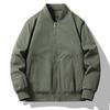 Men's Thickened Cotton Pilot Jacket - Autumn/Winter Stand Collar Loose Baseball Outerwear