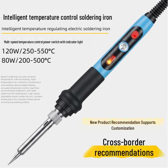 60W Adjustable Temperature Electric Soldering Iron & Pyrography Pen Set