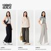 BENLAI Women's Cool-Touch Wide-Leg Casual Pants