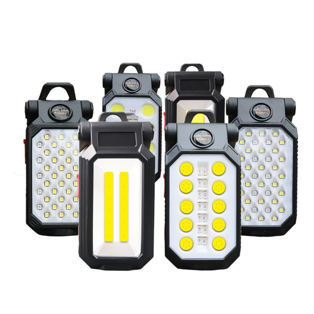 Magnetic LED Work Light with Strong Magnet, Long Battery Life, and Outdoor Charging for Car Repair.