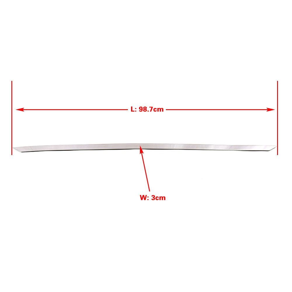 Pentru Mercedes Benz GLC Clasa GLC220 250 300 350 X253 2015 Bandă pentru bara de protecție spate pentru mașină Garnitură Decorativă Paiete cromate