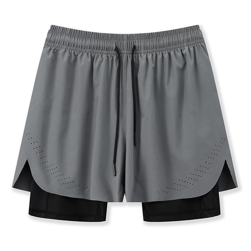 Men's Quick-Dry Two-in-One Running Shorts - 2024 Summer Edition