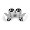 ATY1  Nissan Logo Car Wheel Tire Valve Caps Aluminum Dustproof Tyre Air Stem Covers For Nismo X-Trail Qashqai Teana Note Leaf Almera